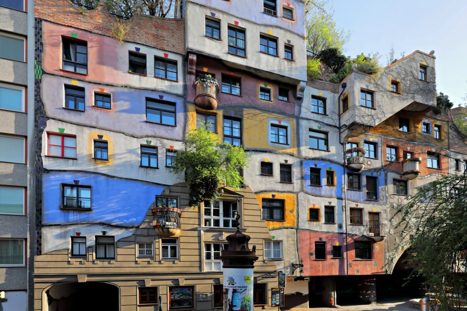 Hundertwasserhaus, Vienna, Austria
